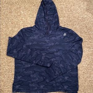 Reebok lightweight hooded pullover